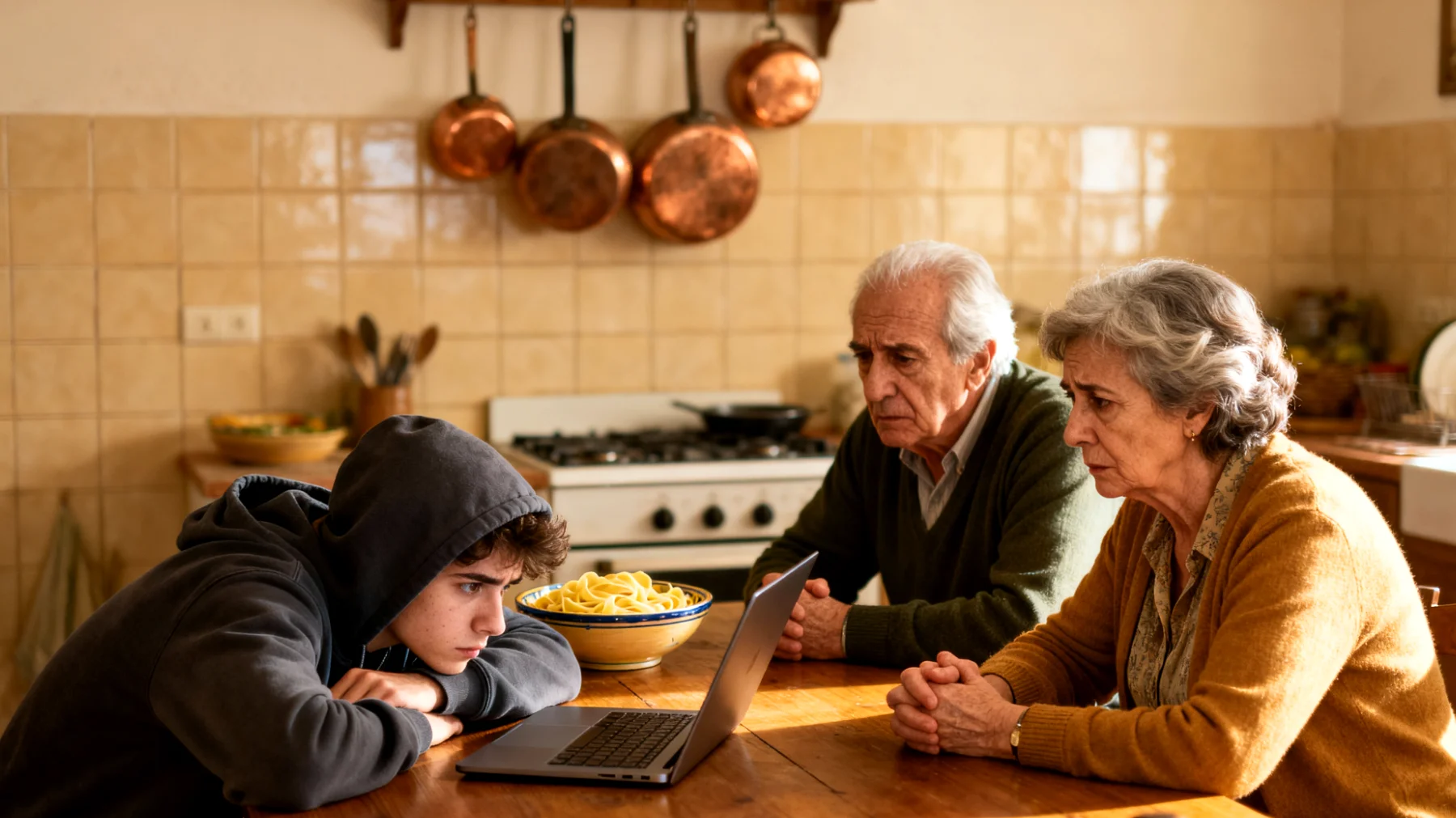 I nonni si sentono preoccupati e impotenti nel vedere i loro nipoti giovani adulti demotivati negli studi universitari o nella formazione professionale, senza riuscire a trovare il modo giusto per incoraggiarli senza risultare invadenti o fuori dal loro tempo"